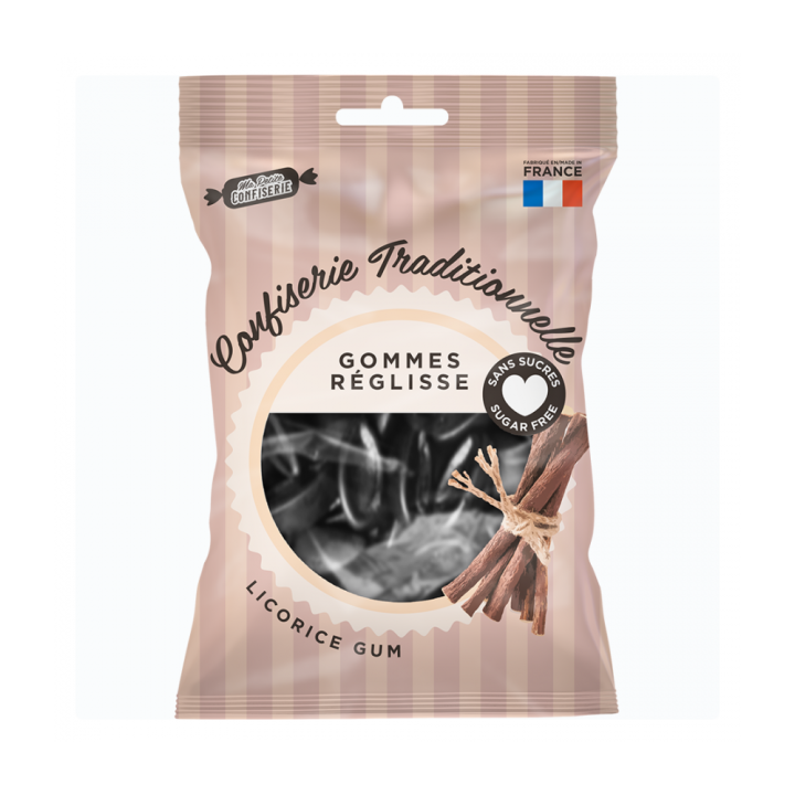 Lakritzbonbons ohne Zucker Meine kleine Süßigkeit - 100g Beutel