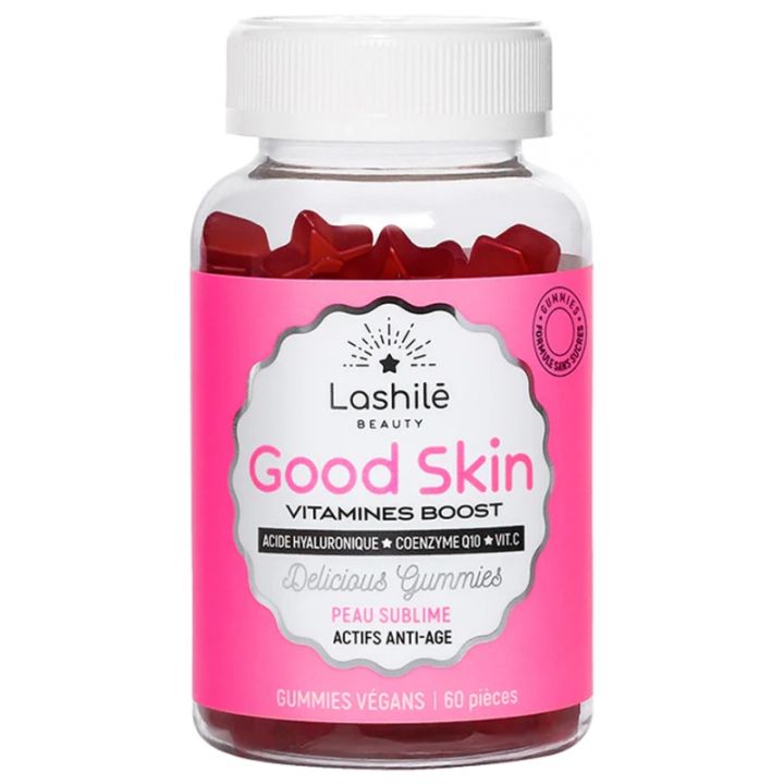 Good Skin Vitamine für strahlende Haut Lashilé Beauty - 60 Gummies Dose