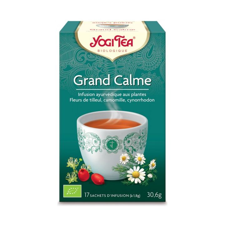 Großer Ruhe BIO Yogi Tea - Schachtel mit 17 Beuteln