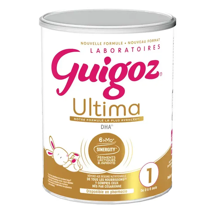 Guigoz Ultima 1. Alter Milchpulver - Dose mit 800 g