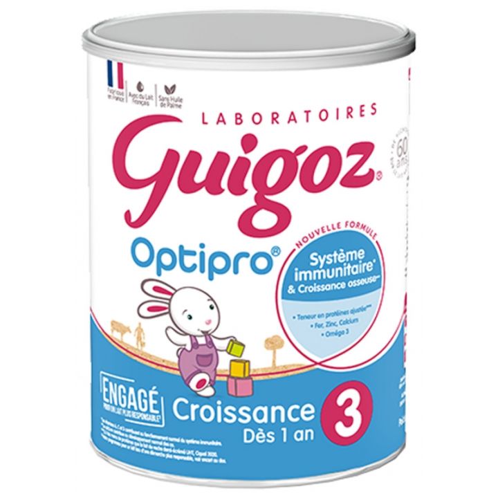 Optipro Wachstumsmilchpulver 3 ab 1 Jahr Guigoz - Dose mit 780g