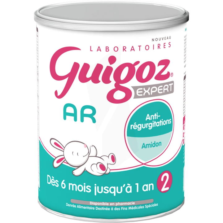 Expertenmilch AR 2. Alter 6 Monate bis 1 Jahr Guigoz - Dose mit 780 g
