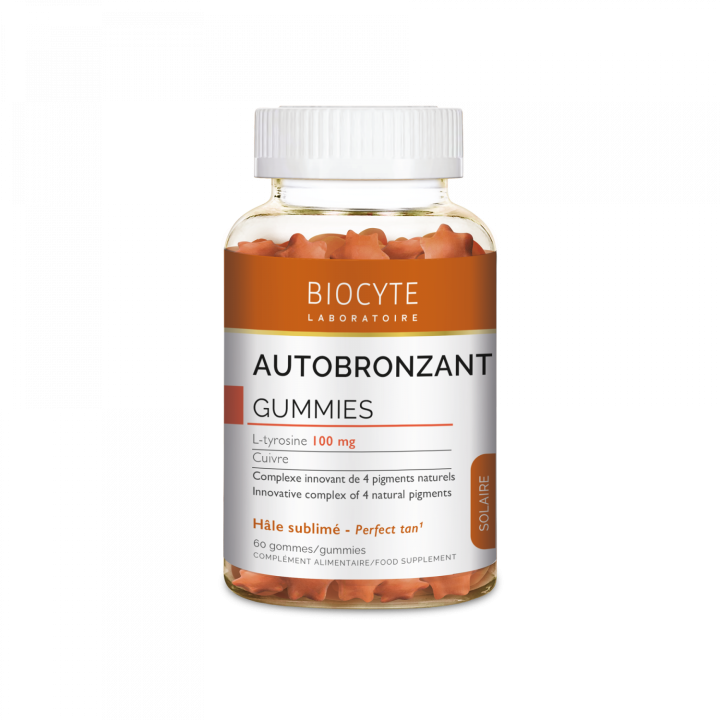 Autobronzant Gummies Biocyte - 60 Gummis Dose
