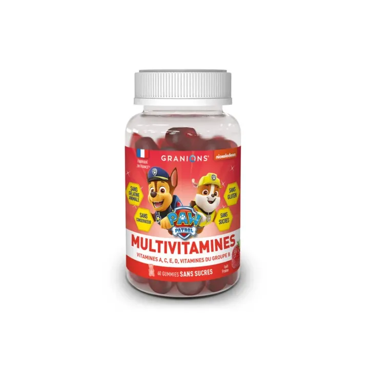 Gummies Kinder Paw Patrol Multivitamine Granions - 60 Gummis Dose