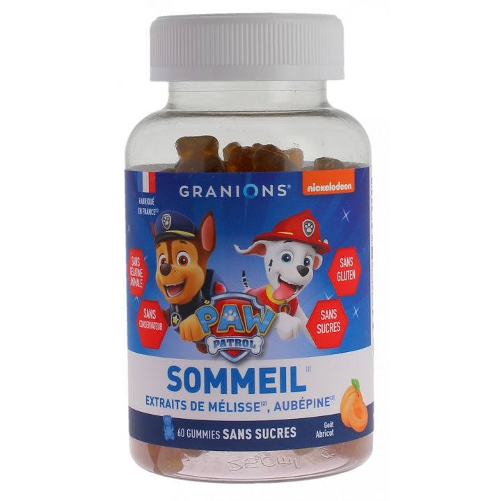 Gummies Kinder Paw Patrol Schlaf Granions - Dose mit 60 Gummis