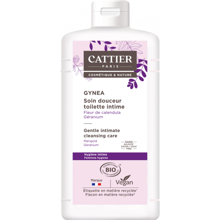 Gynéa Gel Bio Intimhygiene Cattier - Flasche 200 ml