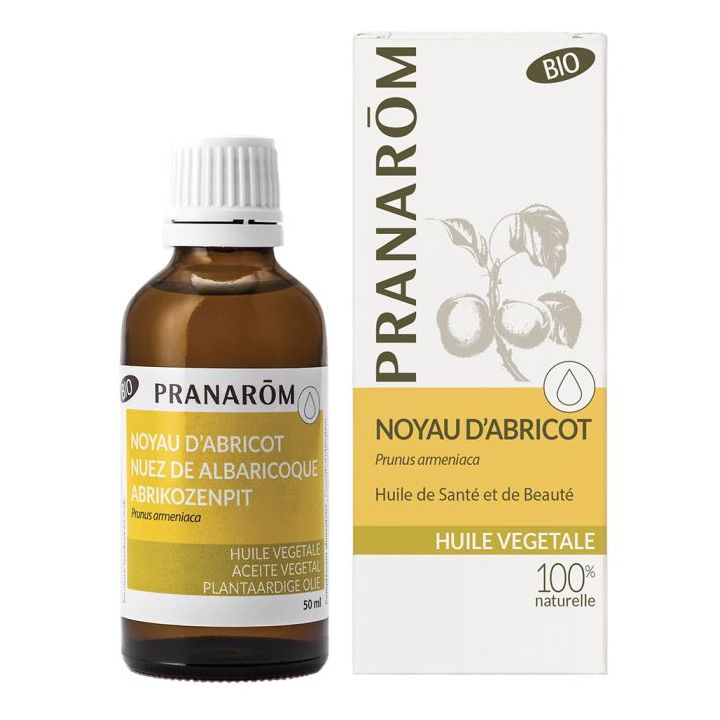 BIO Aprikosenkernöl Pranarôm - Flasche mit 50 ml