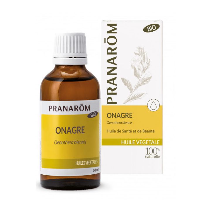 Bio Nachtkerzenöl Pranarôm - 50 ml Flasche