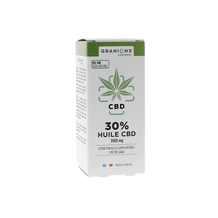 CBD-Öl 30% Granions - Pipettenflasche 10 ml