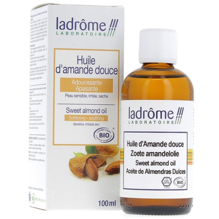 Bio Süßmandelöl Ladrôme - Flasche mit 100 ml