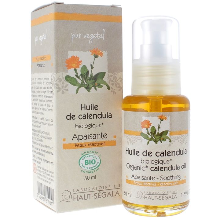 Bio-Mariendistelöl Beruhigend Laboratoire Haut-Ségala - Flasche 50 ml