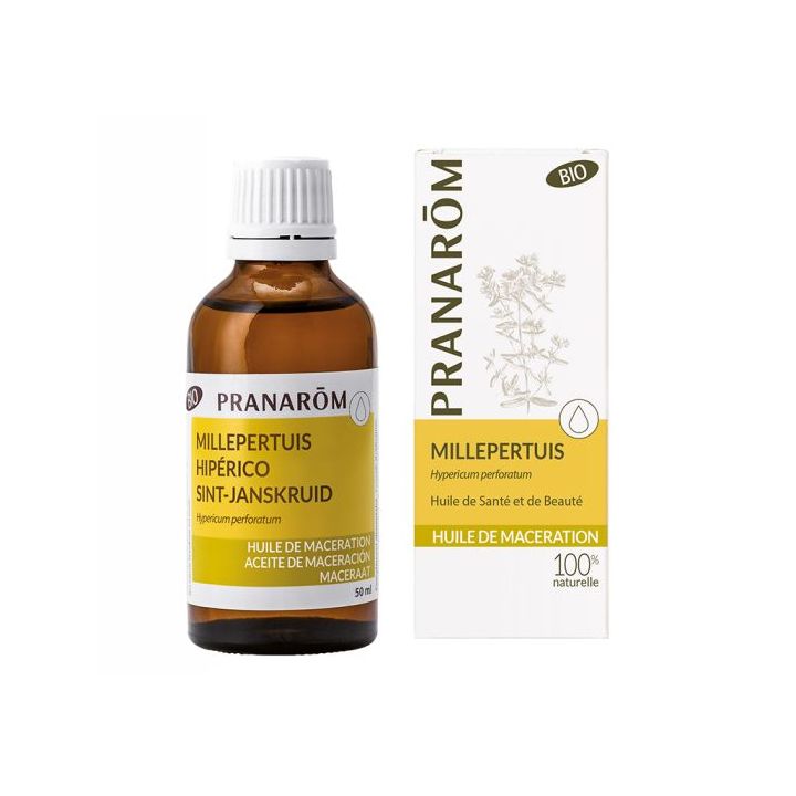 BIO-Mazerationsöl Johanniskraut Pranarôm - Flasche mit 50 ml
