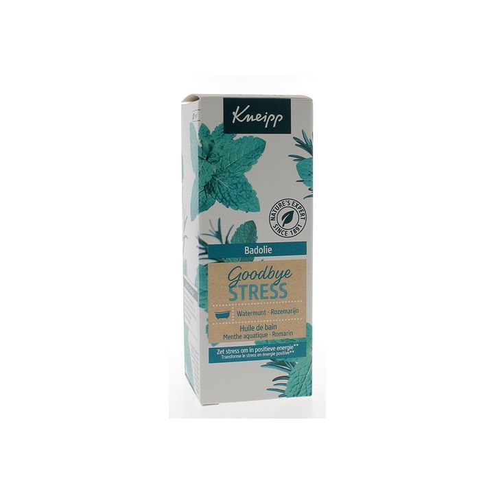 Badeöl Goodbye Stress Wasserminze Rosmarin Kneipp - Flasche mit 100 ml