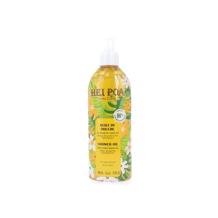 Monoi Hei Poa Duschöl - Pumpflasche 250 ml
