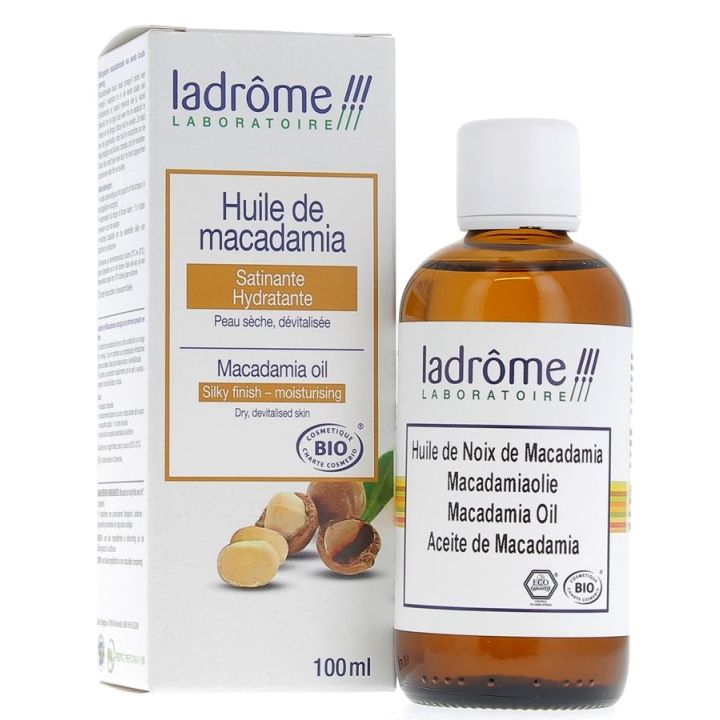 Bio-Macadamia-Öl Ladrôme - Flasche mit 100 ml