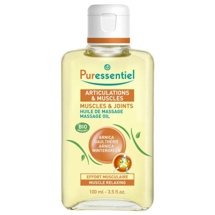 Bio-Massageöl für Muskelanstrengungen Puressentiel - Flasche mit 100 ml
