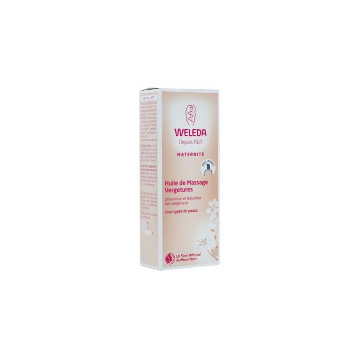 Weleda Massageöl gegen Dehnungsstreifen - Pumpflasche 100 ml