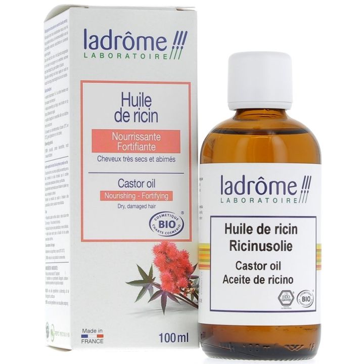 Bio Rizinusöl Ladrôme - Flasche mit 100 ml