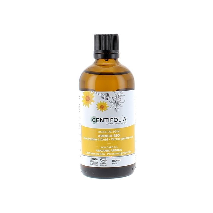 Arnika-Pflegeöl bio Centifolia - Flasche mit 100 ml
