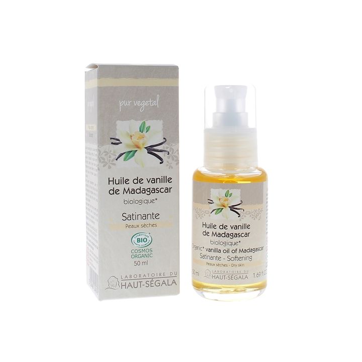 Bio-Vanilleöl aus Madagaskar Haut-Ségala - Flasche mit 50 ml