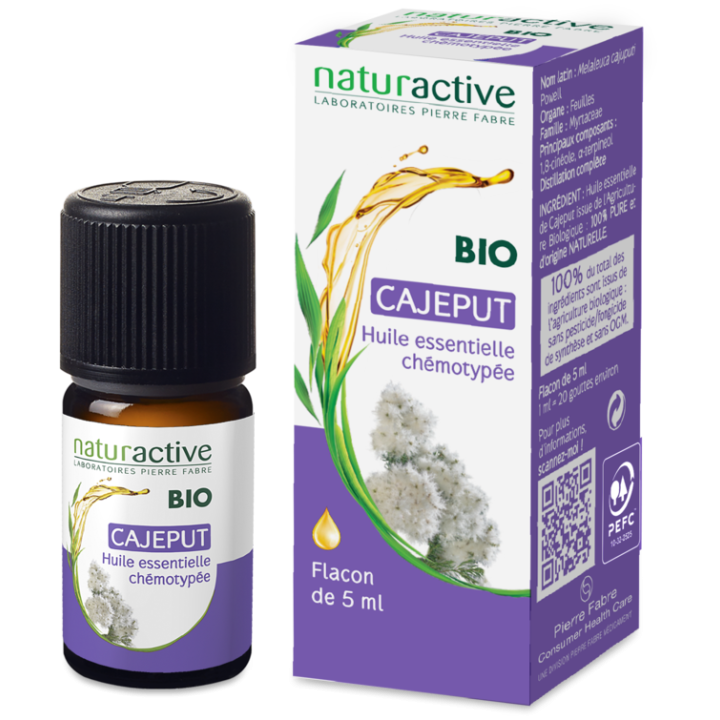 BIO Cajeput ätherisches Öl Naturactive - Flasche mit 5 ml