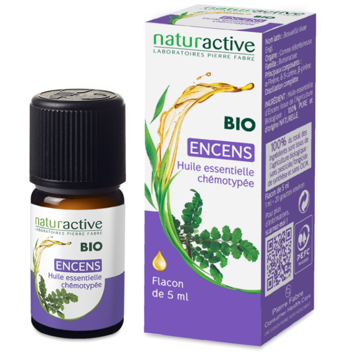 BIO ätherisches Öl Weihrauch Naturactive - Flasche mit 5 ml
