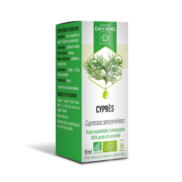 Ätherisches Öl Zypresse bio Dayang - Flasche 10 ml