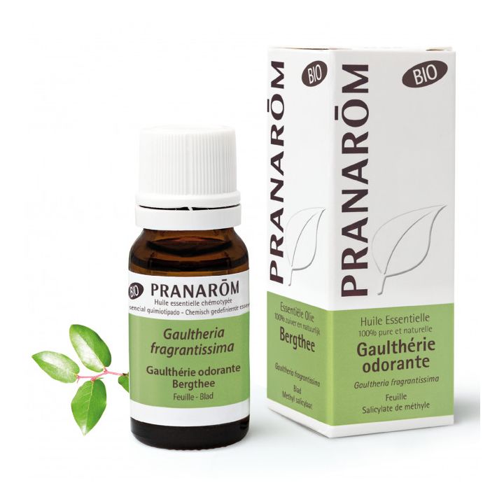 Bio ätherisches Öl von duftendem Gaultheria Pranarom - Flasche mit 10 ml
