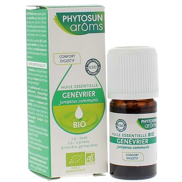 Ätherisches Öl Wacholder BIO Phytosun Arôms - Flasche mit 5 ml