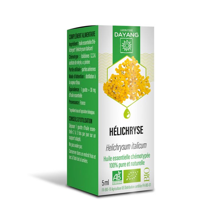 Ätherisches Öl Helichrysum bio Dayang - Flasche 5 ml