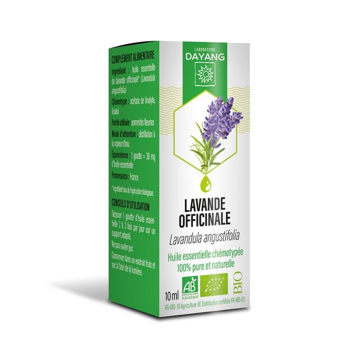 Bio ätherisches Öl Lavendel officinalis Dayang - 10ml Flasche