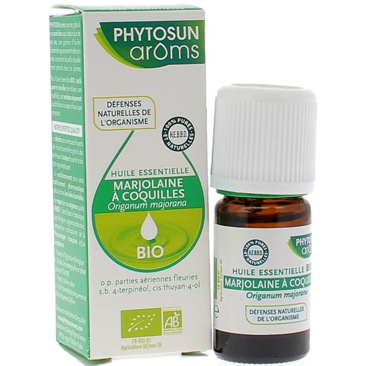 Ätherisches Öl Majoran BIO Phytosun Arôms - Flasche mit 5 ml
