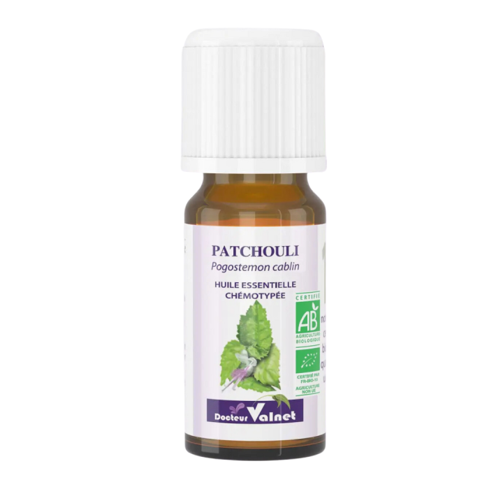 Ätherisches Bio-Patchouli-Öl Dr. Valnet - Flasche mit 10 ml