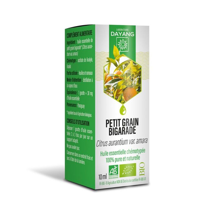 Ätherisches Öl Petit Grain Bigarade bio Dayang - Flasche mit 10 ml
