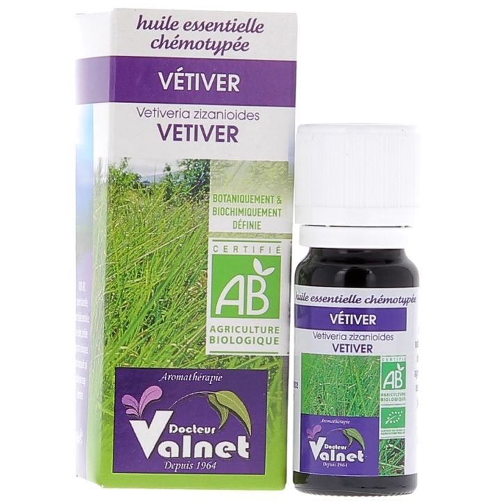 Ätherisches Öl Vetiver Bio Dr. Valnet - 10 ml