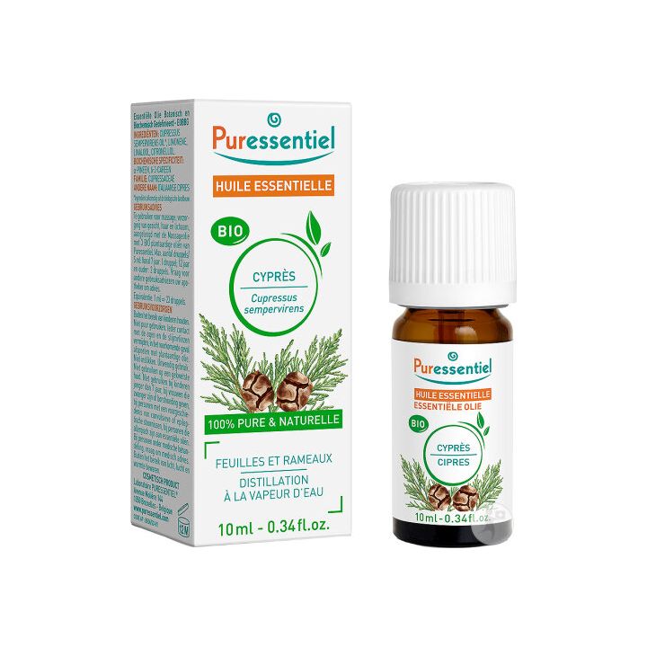 Bio-Zypressen ätherisches Öl Puressentiel - Flasche mit 10 ml
