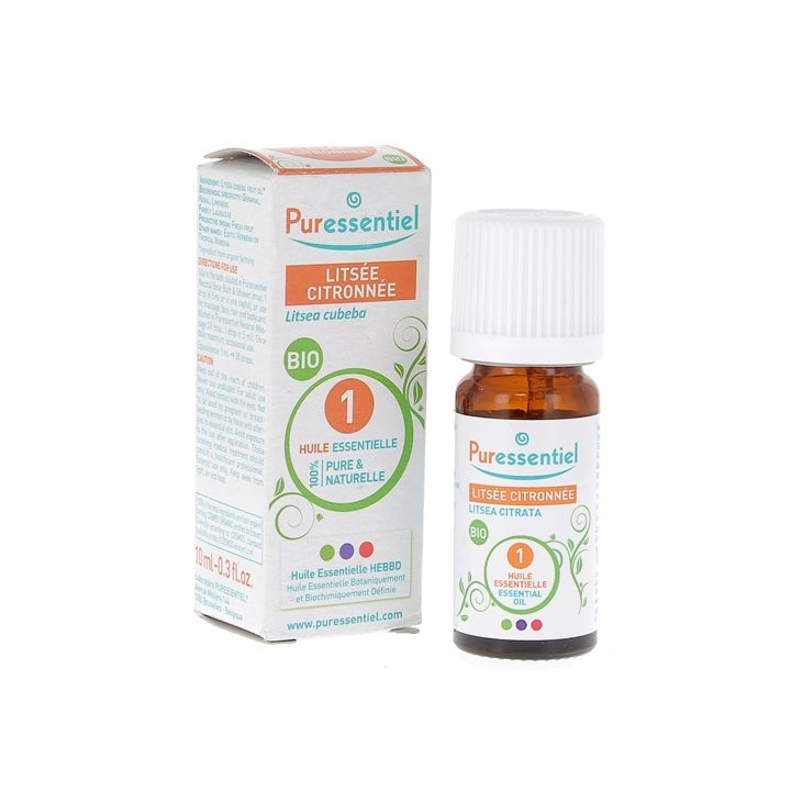 Bio ätherisches Öl Zitronenverbene Puressentiel - Flasche mit 10 ml