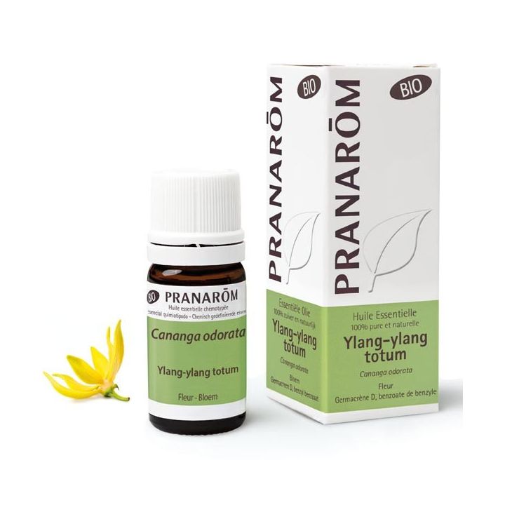 Ätherisches Öl Ylang-Ylang Totum Blüte bio Pranarôm - Flasche mit 5 ml