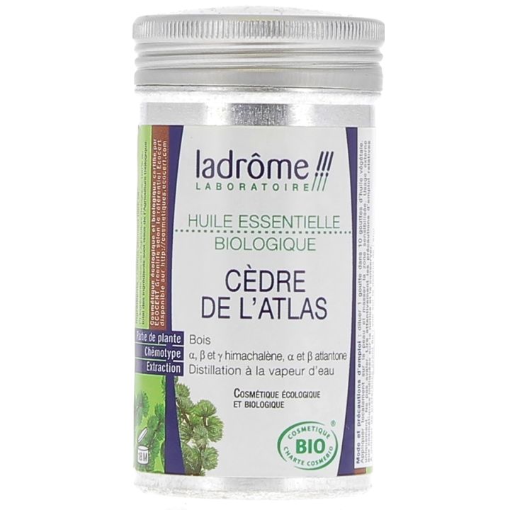 Ätherisches Öl Atlaszeder Bio Ladrôme - Flasche mit 10 ml