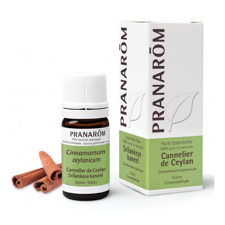 Ätherisches Öl von Ceylon-Zimt Pranarôm - Flasche mit 5 ml