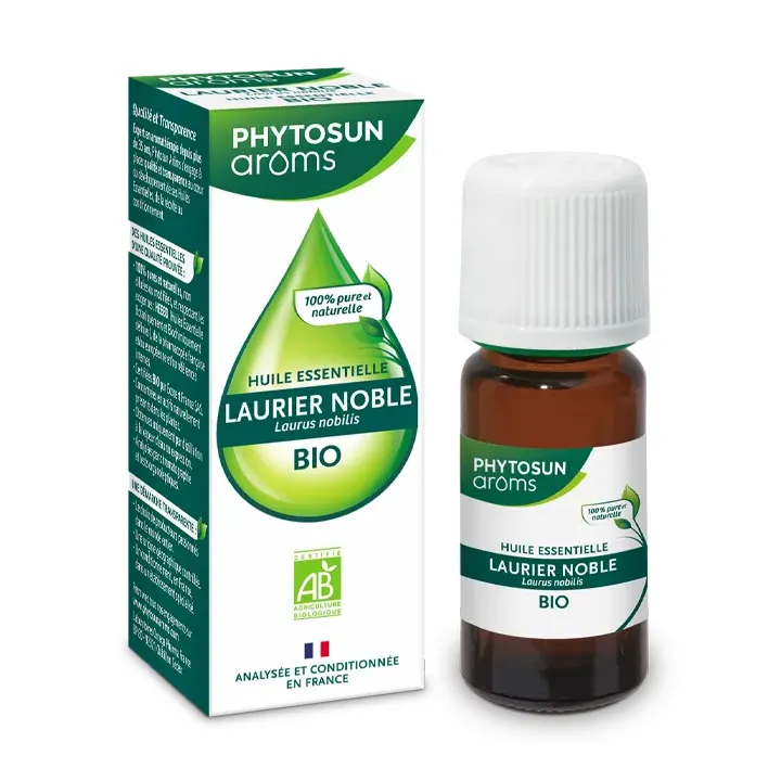 Bio ätherisches Öl von edlem Lorbeer Phytosun Aroms - Flasche mit 5 ml