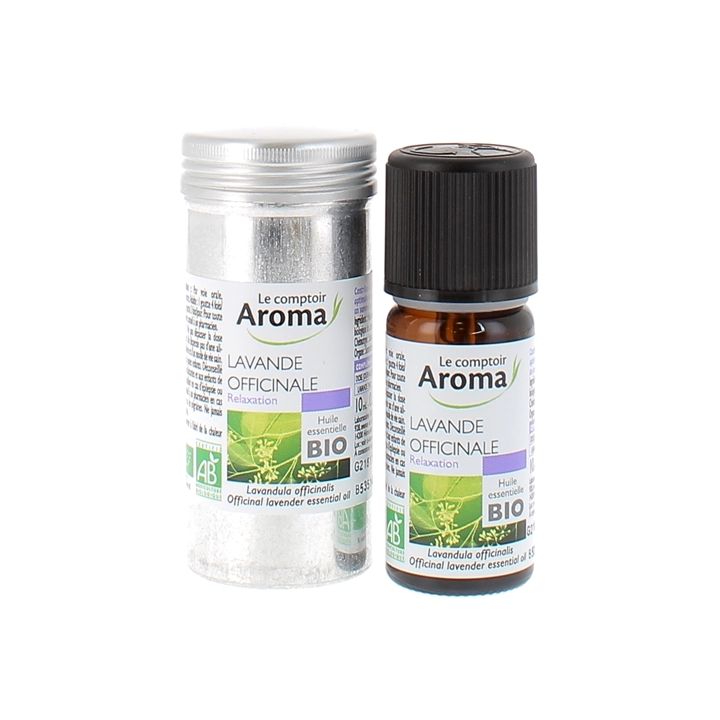 Bio Lavendelöl Officinalis Le Comptoir Aroma - Flasche mit 10 ml