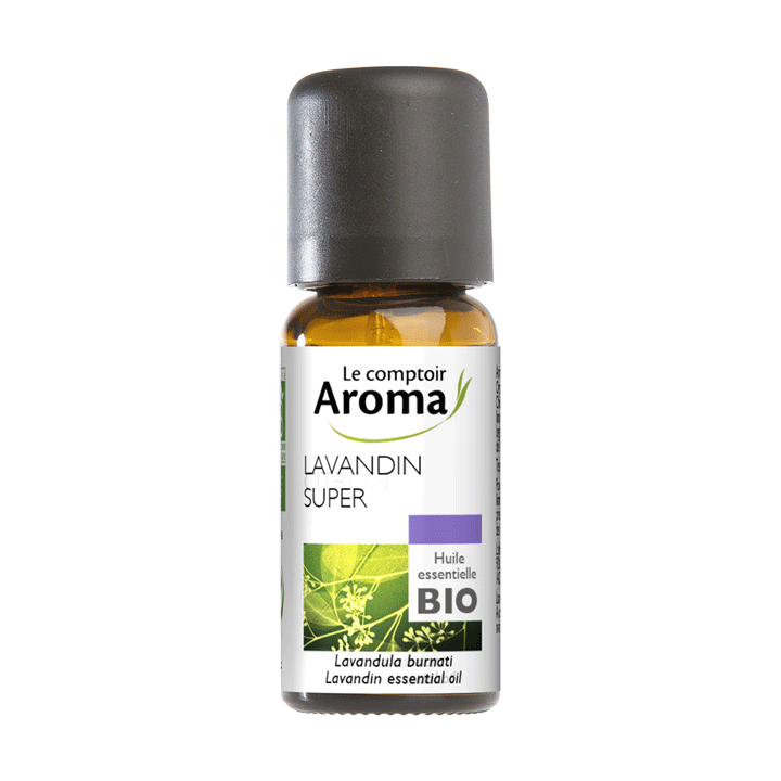 Ätherisches Öl von Lavandin super bio Le Comptoir Aroma - Flasche mit 10 ml