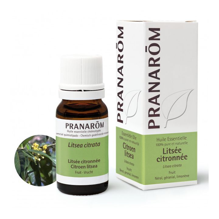 Ätherisches Öl von Litsea cubeba Pranarôm - Flasche mit 10 ml