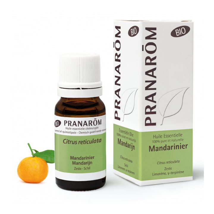 Bio Mandarinenöl Pranarôm - Flasche mit 10 ml