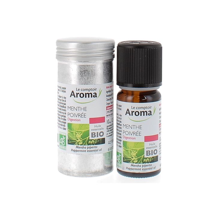 Ätherisches Öl Pfefferminze Le Comptoir Aroma - Flasche mit 10 ml