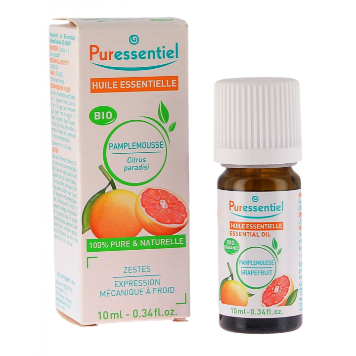 Bio Grapefruit ätherisches Öl Puressentiel - Flasche mit 10 ml