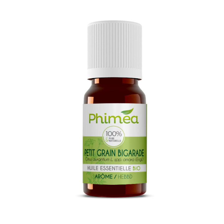 Ätherisches Öl von Bitterorangenblüten BIO Phimea - Flasche mit 10 ml