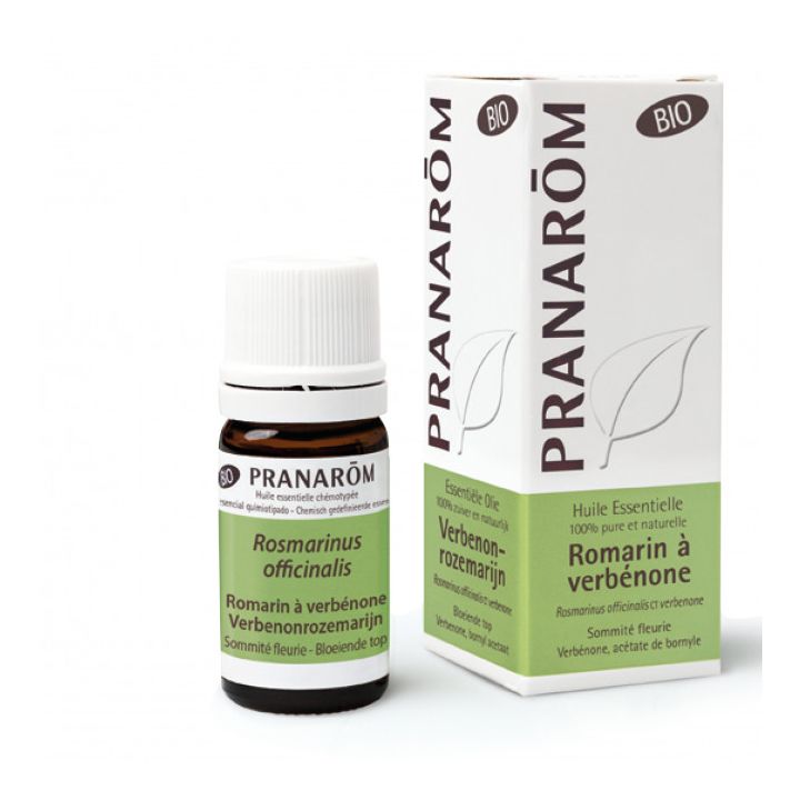 Bio Pranarôm Rosmarinöl mit Verbenon - 5 ml Flasche