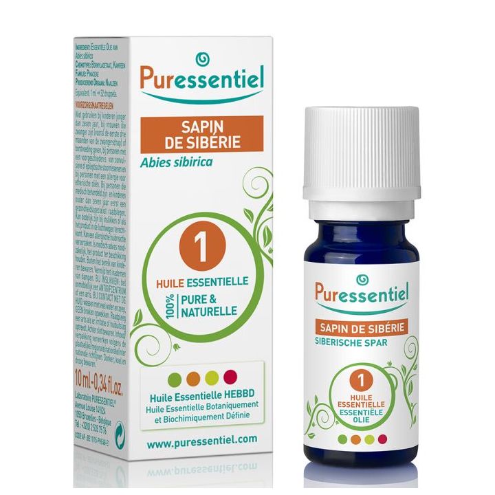 Ätherisches Öl von Sibirischer Fichte Puressentiel - Flasche mit 10 ml